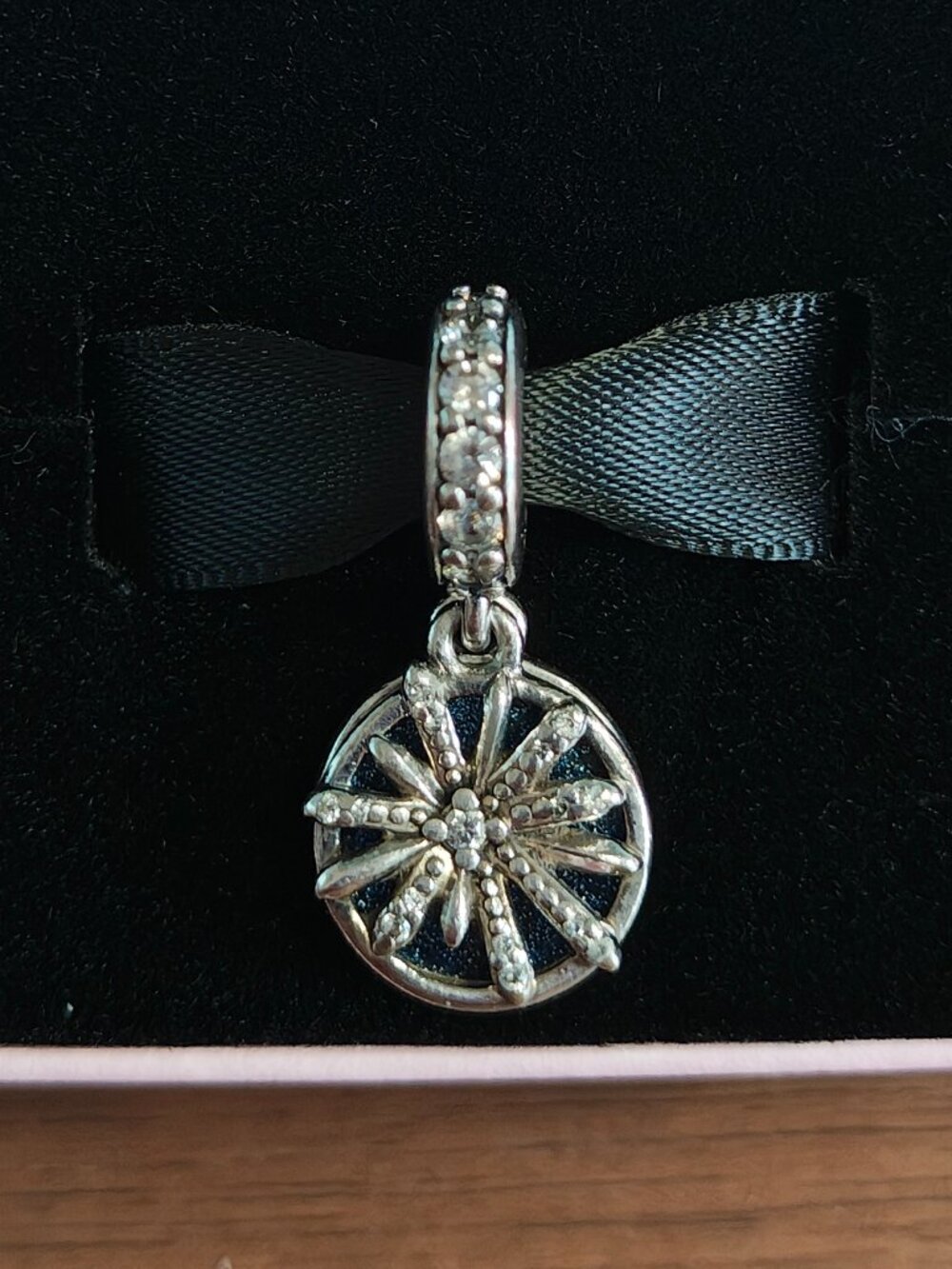 Authentic Pandora Dazzling Wishes Dangle Charm – 797531CZ Retired